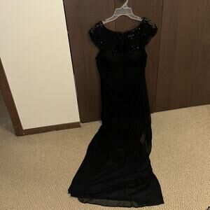 DJ Jaz long black dress - size 4